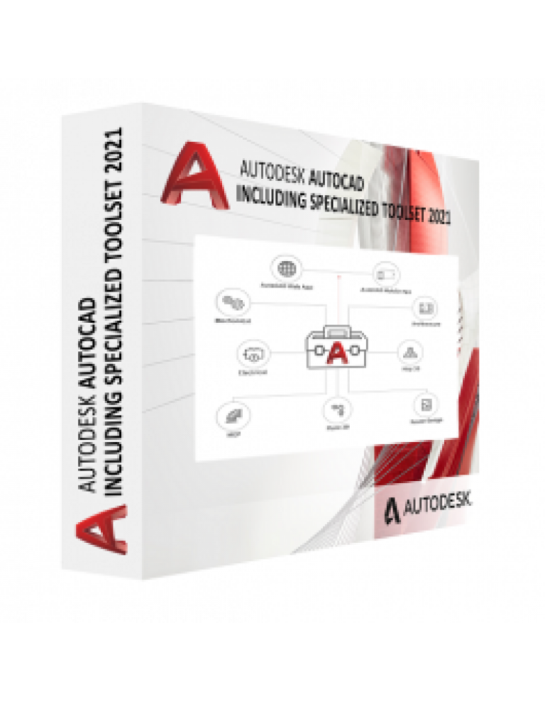 AutoCAD - including specialized toolsets AD Commercial New Single-user ELD 3-Year Subscription [C1RK